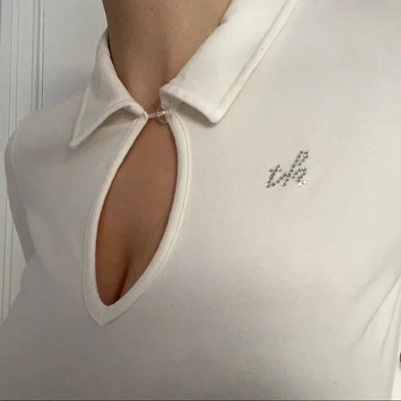 Y2K collared top - Picture 6 of 9